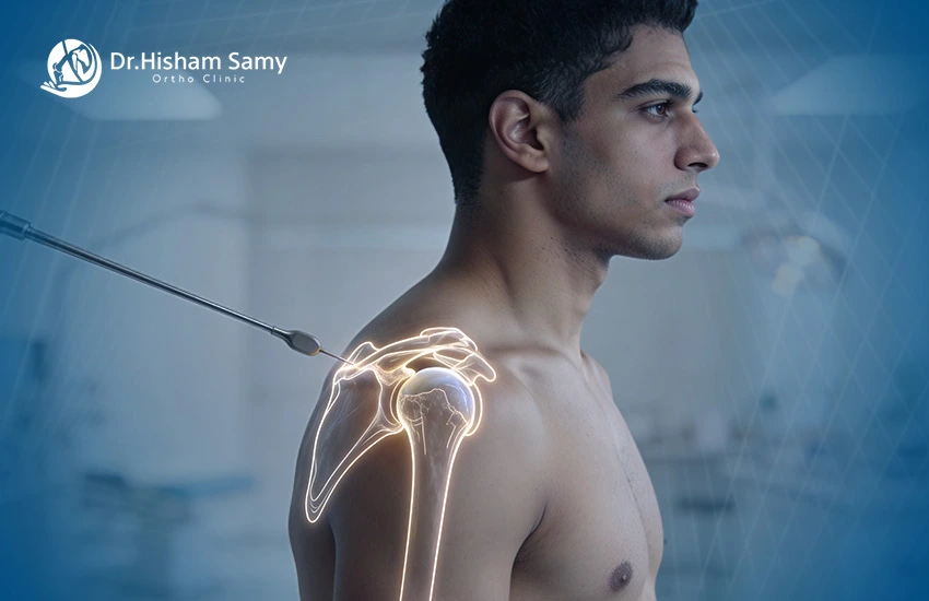 عملية تثبيت الكتف بالمنظار