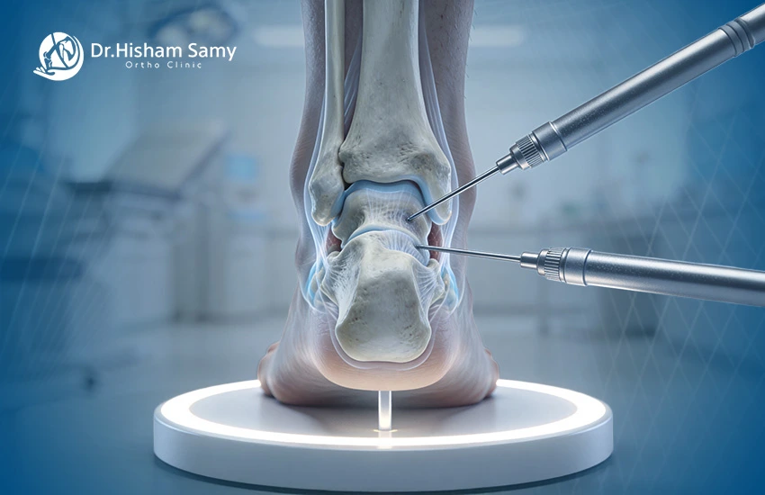 عملية منظار الكاحل